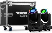 Nereid380B Outdoor Moving Head Beam 2pcs in Flightcase