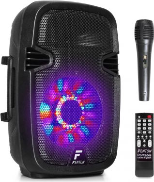 FT8LED Portable Sound System 8" 300W