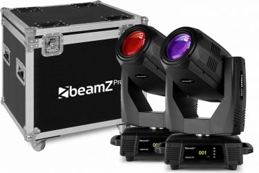 Tiger 17R Beam/Spot 350W Moving Head 2stk i Flightcase