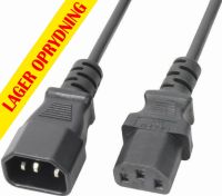 CX18-1 IEC Extension Cable Male - Female 1,0 meter