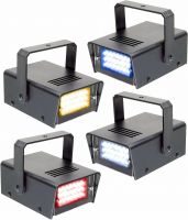 BMS24SET Set of 4 Mini LED Stroboscopes RYBW