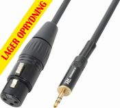 CX50-05 Kabel XLR Hunn - 3,5mm Stereo 0,5m