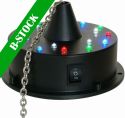 Light & effects, Batt. Mirrorball Motor with 18 LED "B-STOCK"