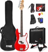 GigKit Bass Guitar Pack Red