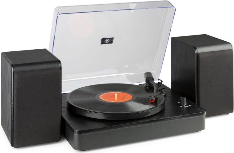 RP330 Record Player HQ Black with speakers "B-STOCK"
