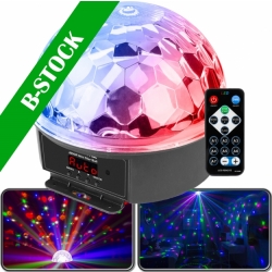 JB90R Mini Star Ball DMX LED 9 Colours "B-STOCK" TILBUD NU
