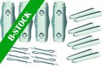 Alutruss QUADLOCK set connecting cone/pivot/pin "B-STOCK"