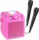 Diverse, KAR55P Karaoke Speaker with LED Jelly Ball Pink