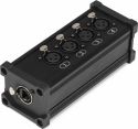 Diverse, CX187 RJ45 to 4x XLR3F Splitter Box