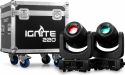 Diverse, IGNITE220 LED Spot Moving Head 2pcs in Flightcase