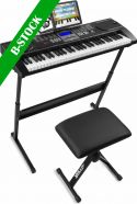 KB1SET Electronic Keyboard 61-Keys Premium Kit "B-STOCK" KB1SET Electronic Keyboard 61-Keys Premium Kit "B-STOCK"