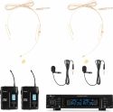 Sortiment, PD220B 2x 80-Channel UHF Wireless Microphone True Diversity System BP