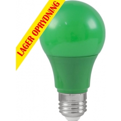 Omnilux LED A60 230V 3W E-27 green TILBUD NU grøn