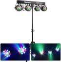 Komplette Lys systemer, Partybar 3 4x PAR med Magic Ball
