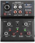 VMM201 2-Channel Mixer with USB Audio Interface VMM201 2-Channel Mixer with USB Audio Interface