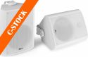 BC65V White Speaker Pair 100V 8 Ohm 6,5" 150W - IP56 "C-STOCK"