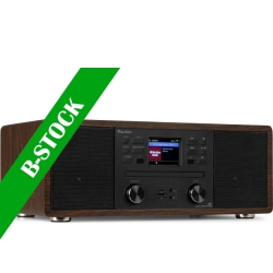 Avola Digital Music System CD/BT/DAB+/Internet Wood "B STOCK" TILBUD NU