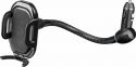 GOOBAY - Universal mobil svanehalsholder m. USB ladestik GOOBAY - Universal mobil svanehalsholder m. USB ladestik