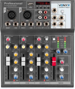 VMM-F401 4-Channel Music Mixer