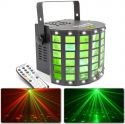 Radical II LED Derby med laser RG og strobelys Radical II LED Derby med laser RG og strobelys