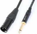 CX131 Kabelomformer XLR Hann - 6,3M Jack Hann CX131 Kabelomformer XLR Hann - 6,3M Jack Hann