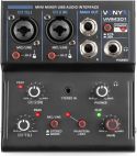VMM301 3-kanals mikser med USB-lydgrensesnitt