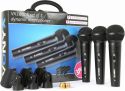 VX1800S Dynamic Microphone set 3 pieces VX1800S Dynamic Microphone set 3 pieces