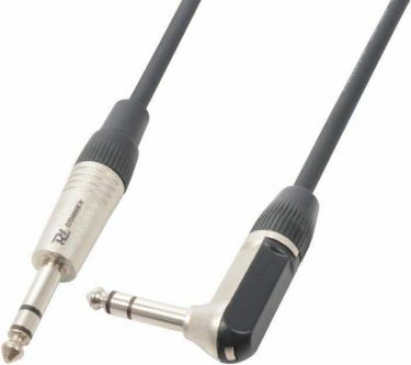 CX78-3 6.3 Stereo Jack - 6.3 Stereo Right-Angle Jack