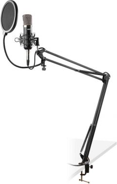 CMS400 Studio Set / Kondensatormikrofon med stativ og popfilter