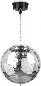 MB30ML Diskokule 30cm med motor og LED-lys MB30ML Diskokule 30cm med motor og LED-lys