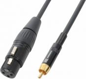 CX54-3 Cable XLR Female- RCA Male 3.0m