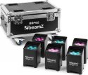BBP62 Uplighter Sæt, 6 Uplights (indendørs/udendørs) i Flightcase med Oplader BBP62 Uplighter Sæt, 6 Uplights (indendørs/udendørs) i Flightcase med Oplader