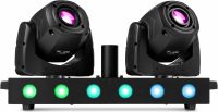 Fuze Twin LED Spot Moving Head Bar