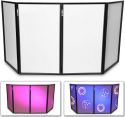 Stands, DB2 Foldable DJ Screen 120 x 70 White (4 Panels)