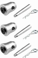 P33 Set of 3 Half Cone Connectors P33 Set of 3 Half Cone Connectors