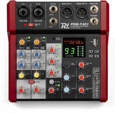 PDM-Y401 Studio Music Mixer 4-Ch