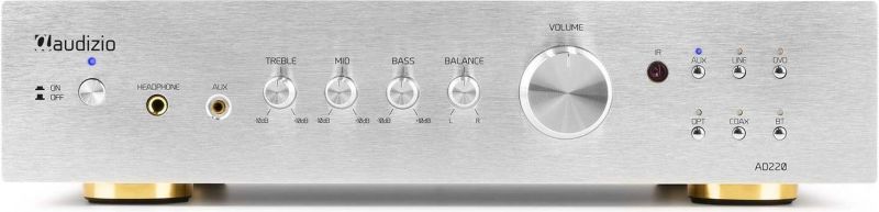AD220A 2-kanals HiFi-forsterker Alu