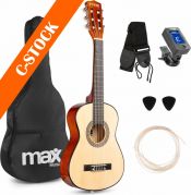 SoloArt Junior 1/4 Classic Guitar Pack Natural "C-STOCK"