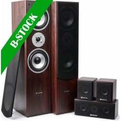 5.0 Home Theatre System -Walnut "B STOCK" TILBUD NU