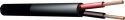 RX13 Speaker cable Round 2 x 1.5mm² black 305m