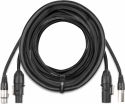Diverse, CX13-15 Combi Cable Powerconnector TR - XLR M / Powerconnector TR - XLR F 15m