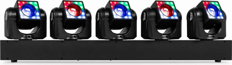 Galaxy5 Moving Head Bar 5x40W