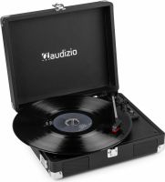 RP111BK Record Player Briefcase Black