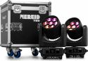 Diverse, Nereid760 Outdoor LED Bee Eye Moving Head with Zoom 2pcs in Flightcase