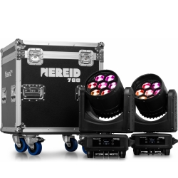 Nereid760 Outdoor LED Bee Eye Moving Head with Zoom 2pcs in Flightcase TILBUD NU