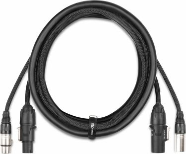 CX13-2 Combi Cable Powerconnector TR - XLR M / Powerconnector TR - XLR F 2m