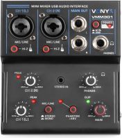 VMM301 3-Channel Mixer with USB Audio Interface