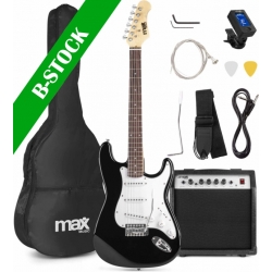 Electric Guitar Pack incl Amp Black "B STOCK" TILBUD NU