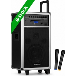 ST100 MK2 Portable Sound System 8″ BT/CD/MP3/UHF ”B-STOCK” TILBUD NU