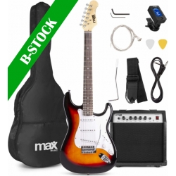 Electric Guitar Pack incl. Amplifier - Sunburst "B STOCK" TILBUD NU